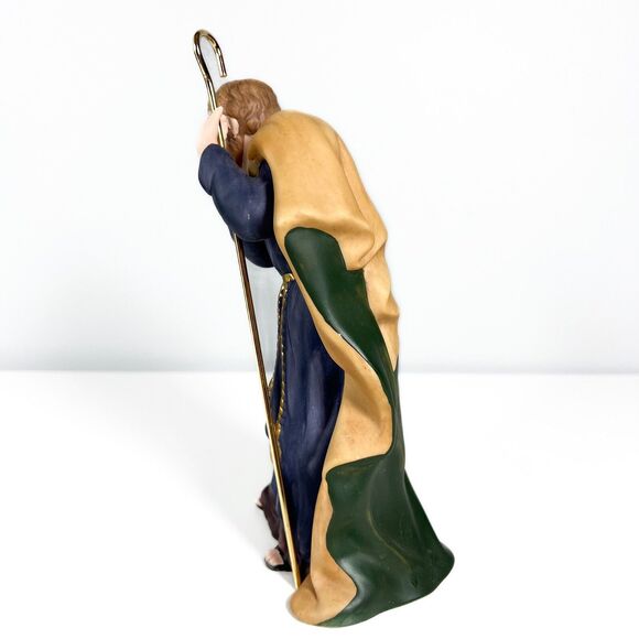 Kirkland Signature #75177 Christmas Nativity REPLACEMENT Joseph Figure w Staff - Picture 2 of 6